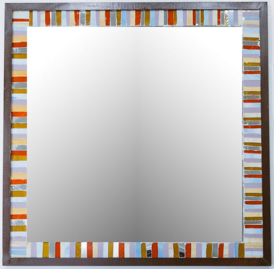 Decorative Mirror With Mosaic Frame